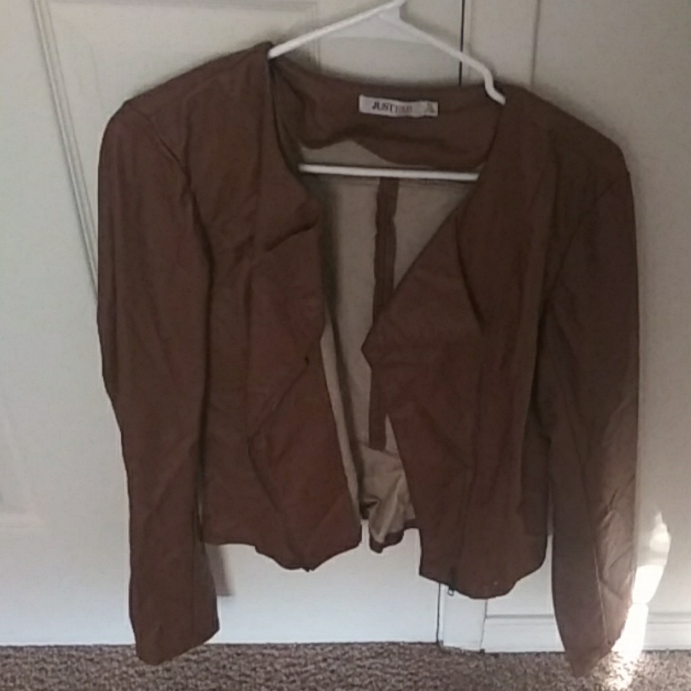 Leather jacket